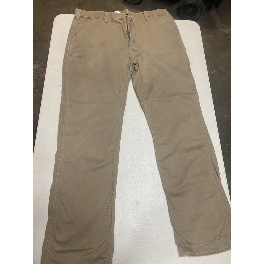 Carhartt TAN 38x34 Carpenter Pants Workwear